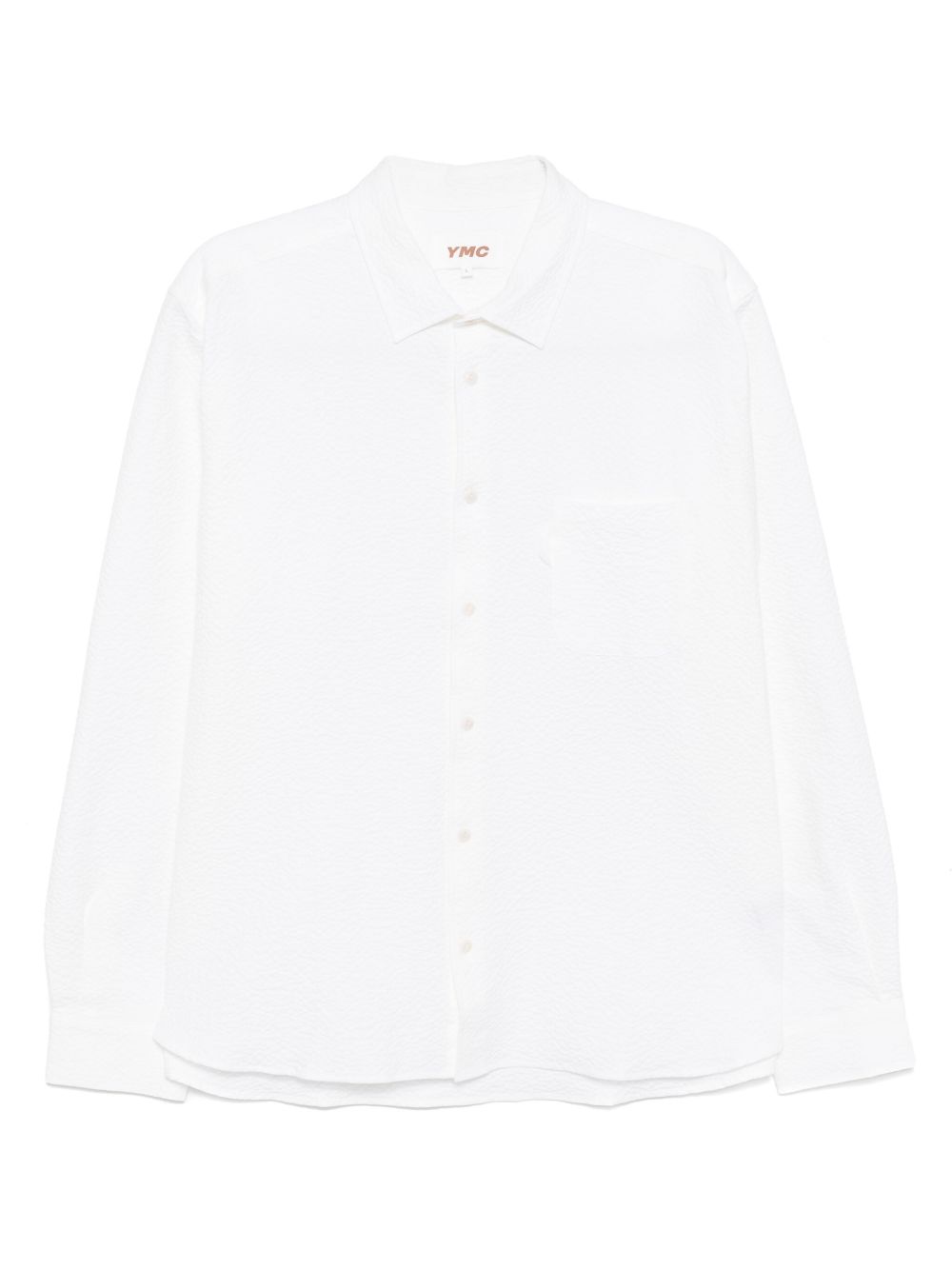 Camicia a maniche lunghe in bianco Ymc - uomo 