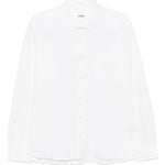Camicia a maniche lunghe in bianco Ymc - uomo 