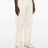 Jeans con applicazione in bianco Ymc - uomo 