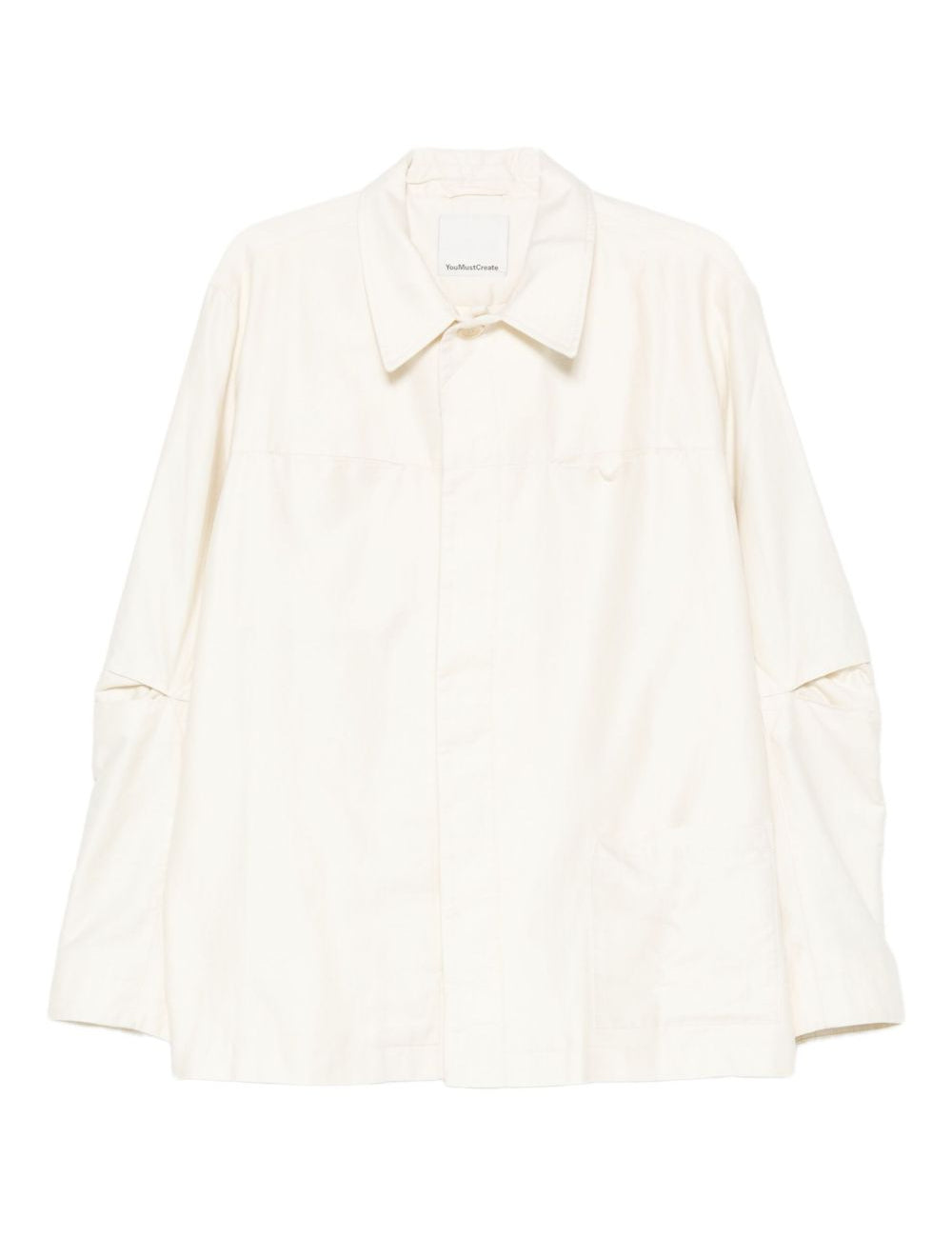 Giacca-camicia con spacco in bianco Ymc - uomo 