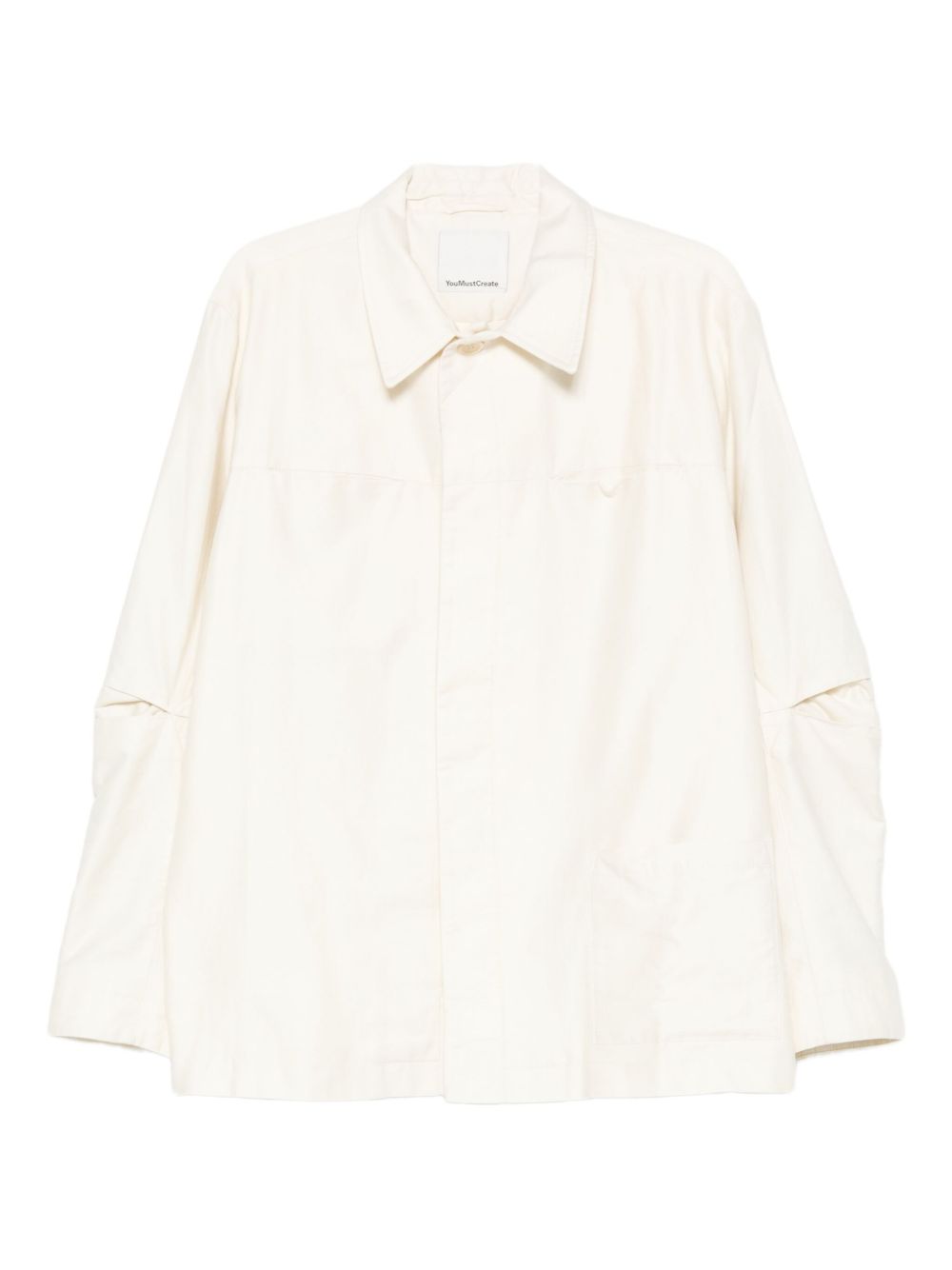 Giacca-camicia con spacco in bianco Ymc - uomo 