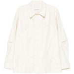 Giacca-camicia con spacco in bianco Ymc - uomo 