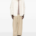 Giacca-camicia con spacco in bianco Ymc - uomo 