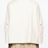 Giacca-camicia con spacco in bianco Ymc - uomo 