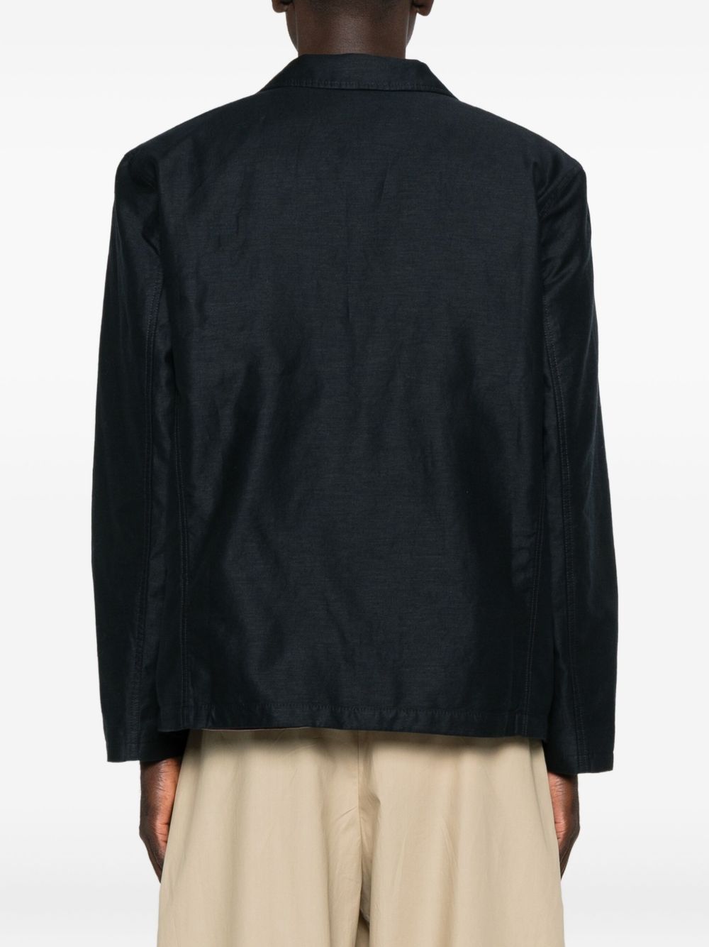 Blazer con applicazione in blu Ymc - uomo 
