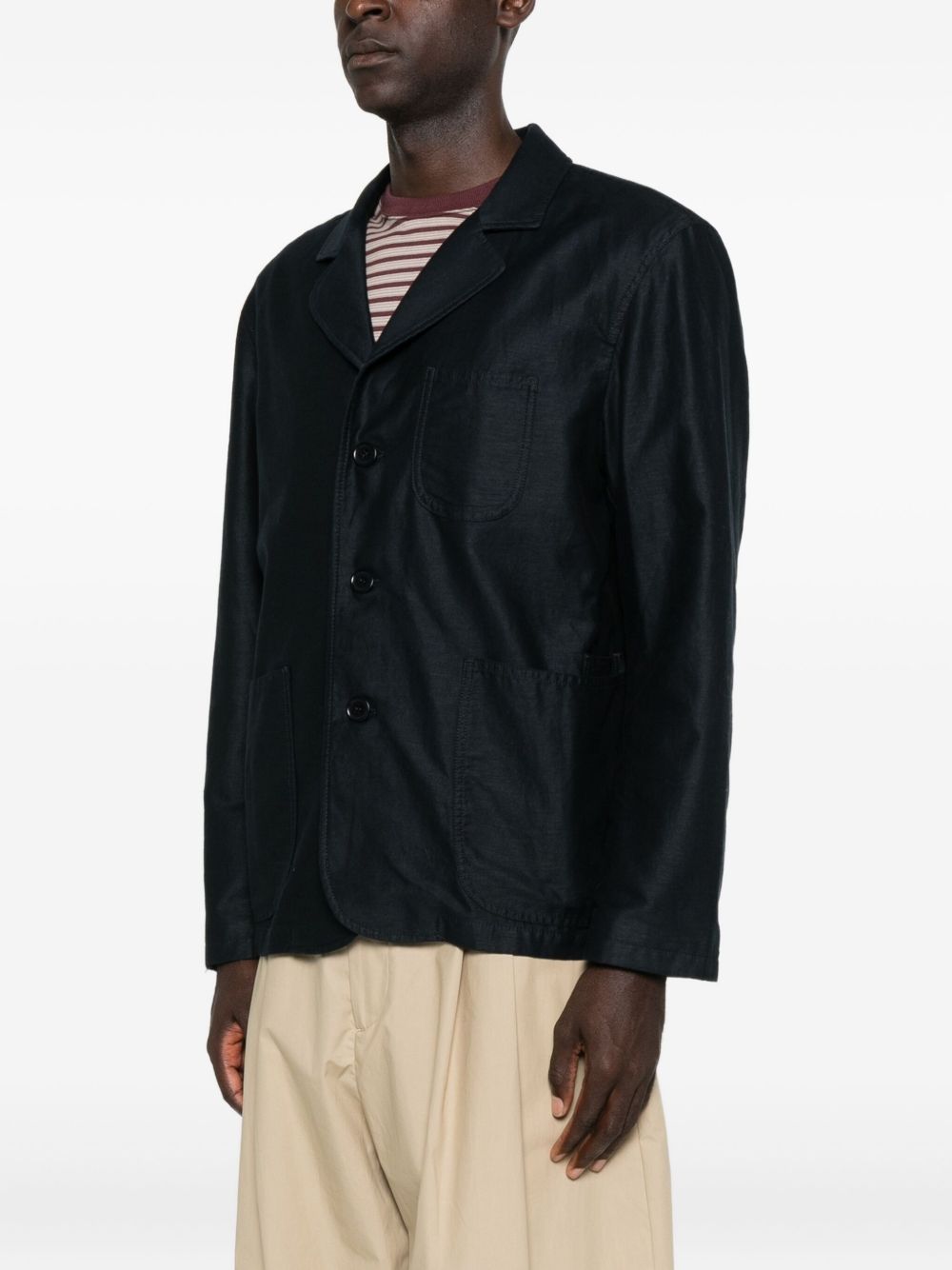 Blazer con applicazione in blu Ymc - uomo 