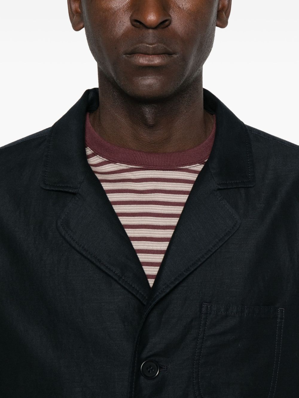 Blazer con applicazione in blu Ymc - uomo 