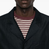 Blazer con applicazione in blu Ymc - uomo 