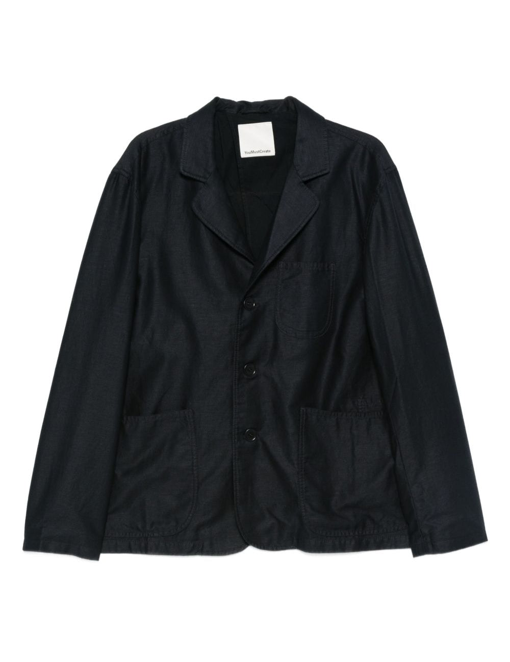 Blazer con applicazione in blu Ymc - uomo 