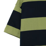 T-shirt a righe in blu e verde Y-3 - uomo 