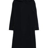 Cappotto con cappuccio in blu Yohji yamamoto - uomo 