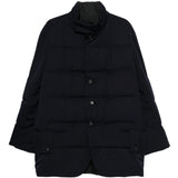 Giacca imbottita a collo alto in nero Yohji yamamoto - uomo 
