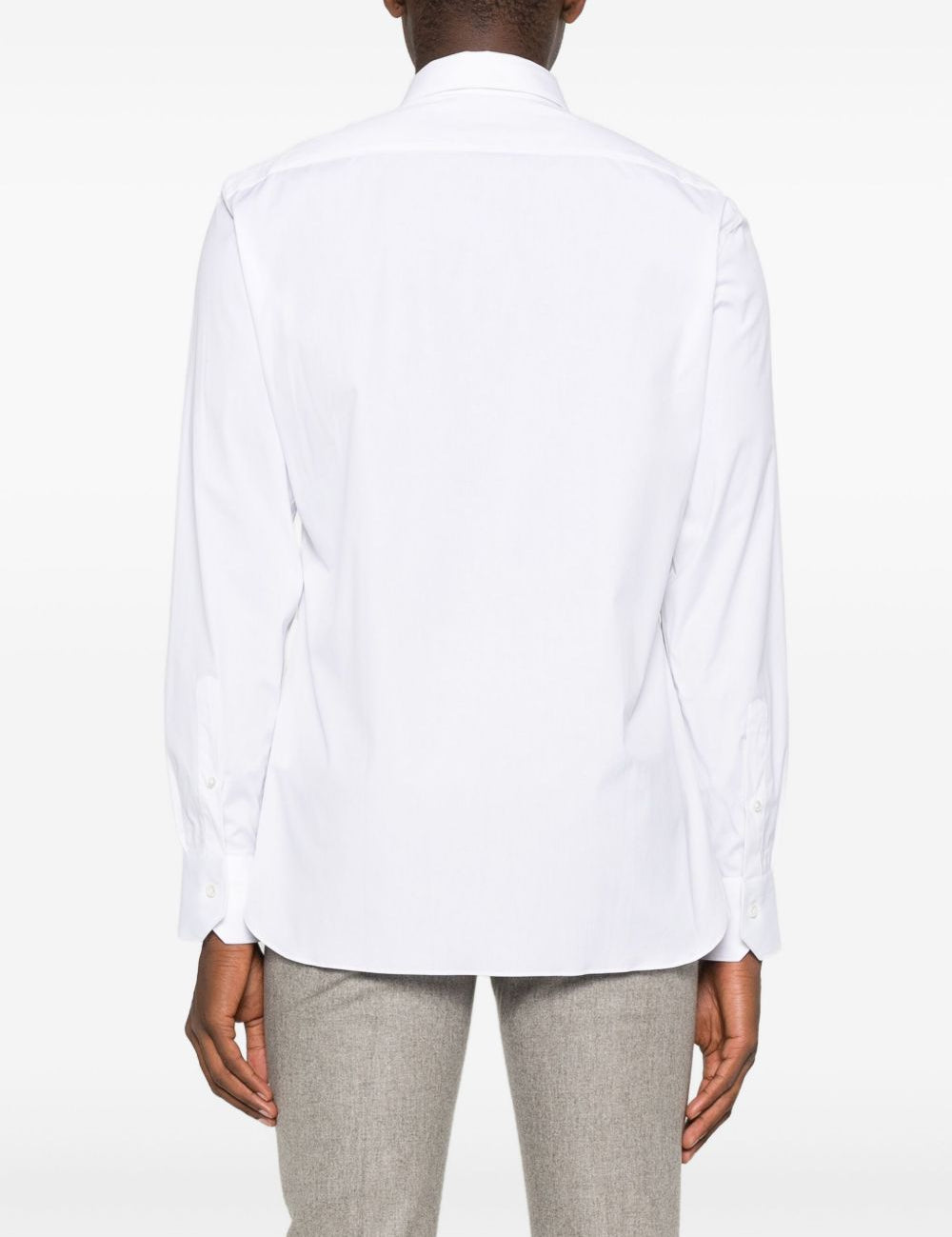 Camicia classica in bianco Zegna - uomo 
