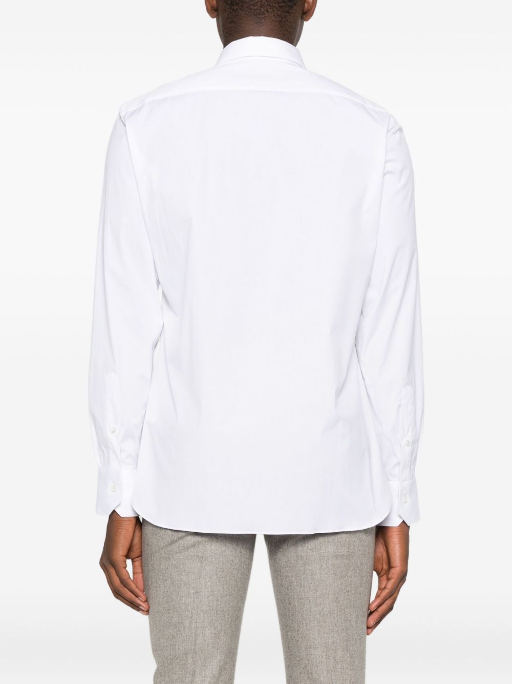 Camicia classica in bianco Zegna - uomo 