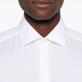 Camicia classica in bianco Zegna - uomo 