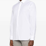 Camicia classica in bianco Zegna - uomo 