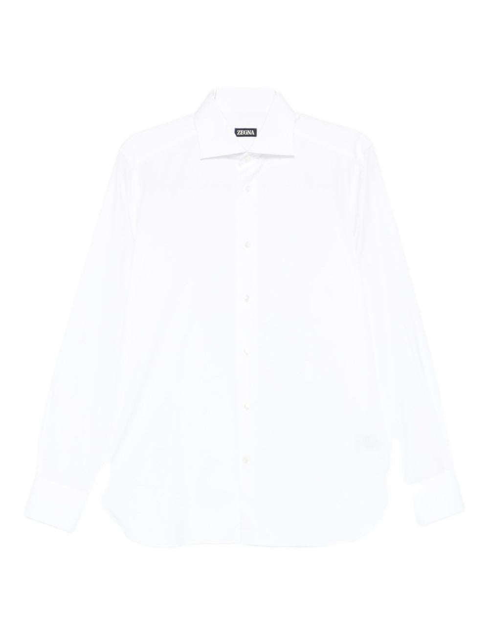 Camicia classica in bianco Zegna - uomo 