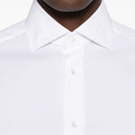 Camicia classica in bianco Zegna - uomo 