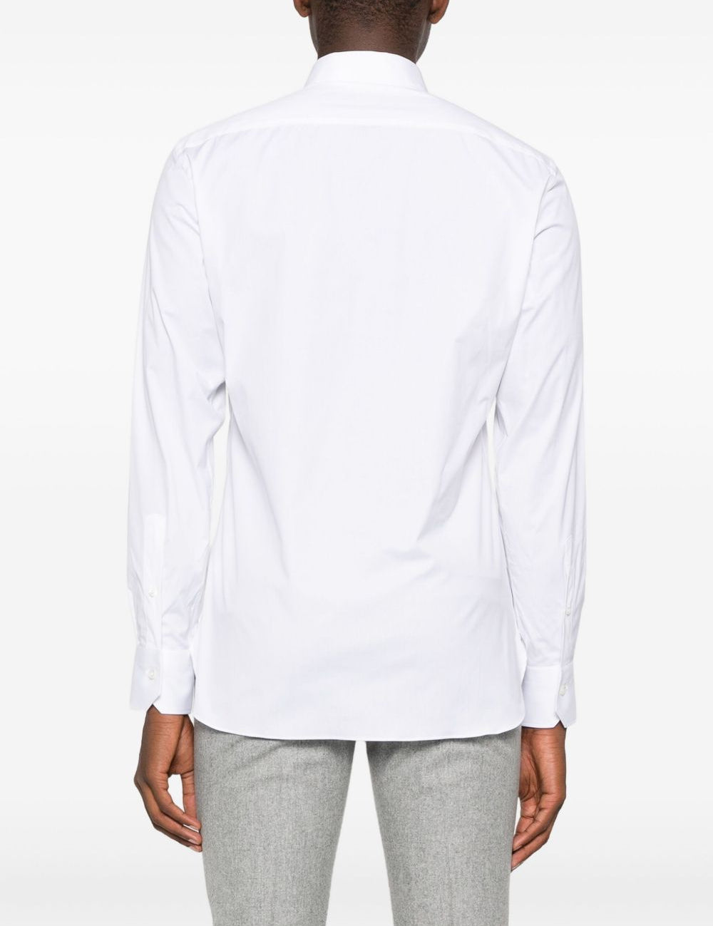 Camicia classica in bianco Zegna - uomo 