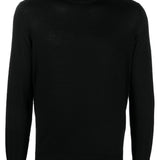 Maglione a collo alto  in nero Zegna - uomo 