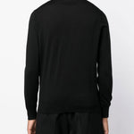 Maglione a collo alto  in nero Zegna - uomo 