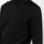 Maglione a collo alto  in nero Zegna - uomo 