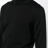 Maglione a collo alto  in nero Zegna - uomo 