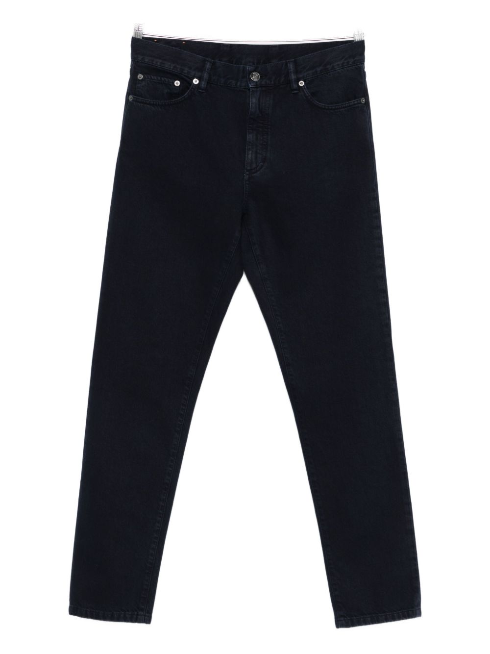 Jeans skinny con logo in blu scuro Zegna - uomo 