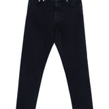 Jeans skinny con logo in blu scuro Zegna - uomo 