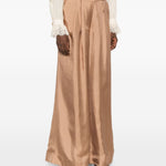 Pantaloni plissé con cintura in beige Zimmermann - donna 