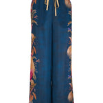Pantaloni con stampa ascension  in blu Zimmermann - donna 