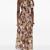 Top Coco monospalla in marrone Zimmermann - donna 