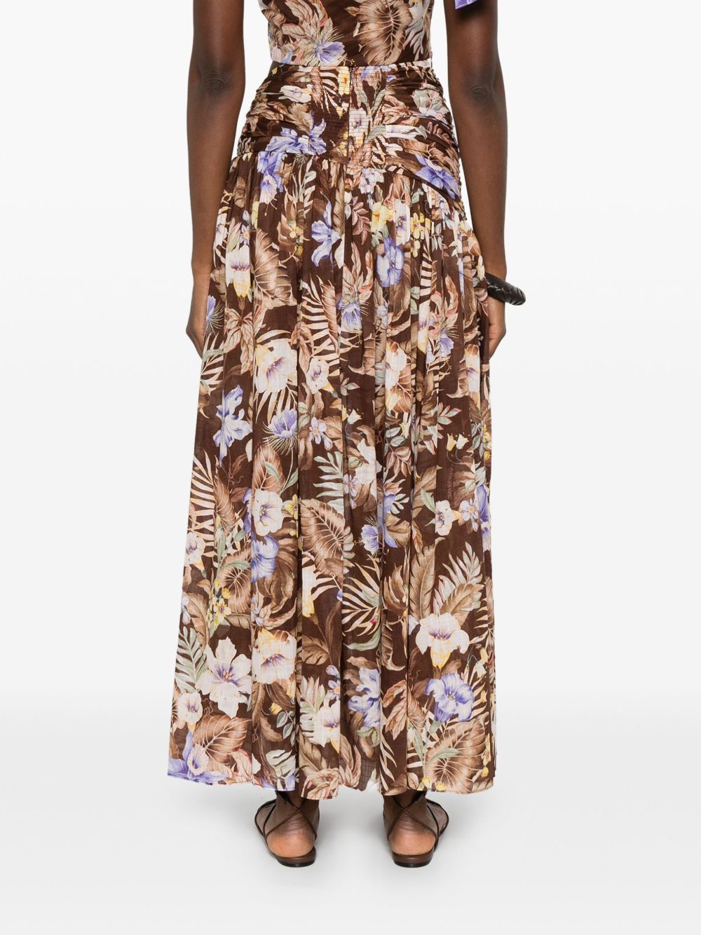 Gonna lunga Coco in multicolore Zimmermann - donna 