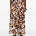 Gonna lunga Coco in multicolore Zimmermann - donna 
