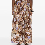 Gonna lunga Coco in multicolore Zimmermann - donna 