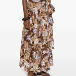 Gonna lunga Coco in multicolore Zimmermann - donna 