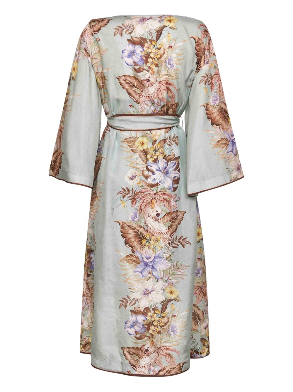 Abito coco a fiori in multicolore Zimmermann - donna 
