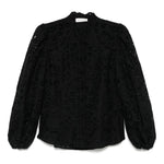 Blusa Rhiannon in pizzo in nero Zimmermann - donna 