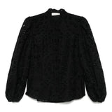 Blusa Rhiannon in pizzo in nero Zimmermann - donna 