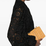 Blusa Rhiannon in pizzo in nero Zimmermann - donna 