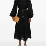 Blusa Rhiannon in pizzo in nero Zimmermann - donna 