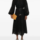 Blusa Rhiannon in pizzo in nero Zimmermann - donna 