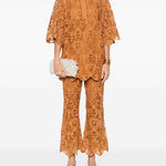 Tunica in pizzo  in arancione Zimmermann - donna 