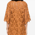 Tunica in pizzo  in arancione Zimmermann - donna 