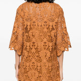 Tunica in pizzo  in arancione Zimmermann - donna 
