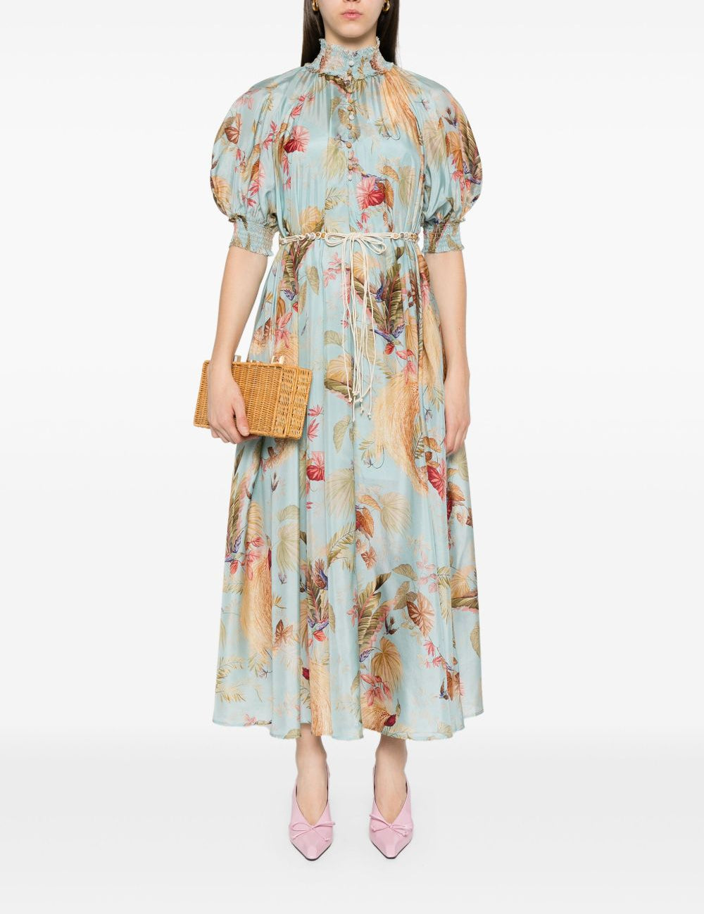 Abito a fiori ascension billow multicolore Zimmermann - donna 