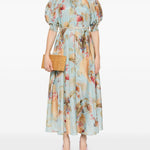 Abito a fiori ascension billow multicolore Zimmermann - donna 