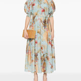 Abito a fiori ascension billow multicolore Zimmermann - donna 
