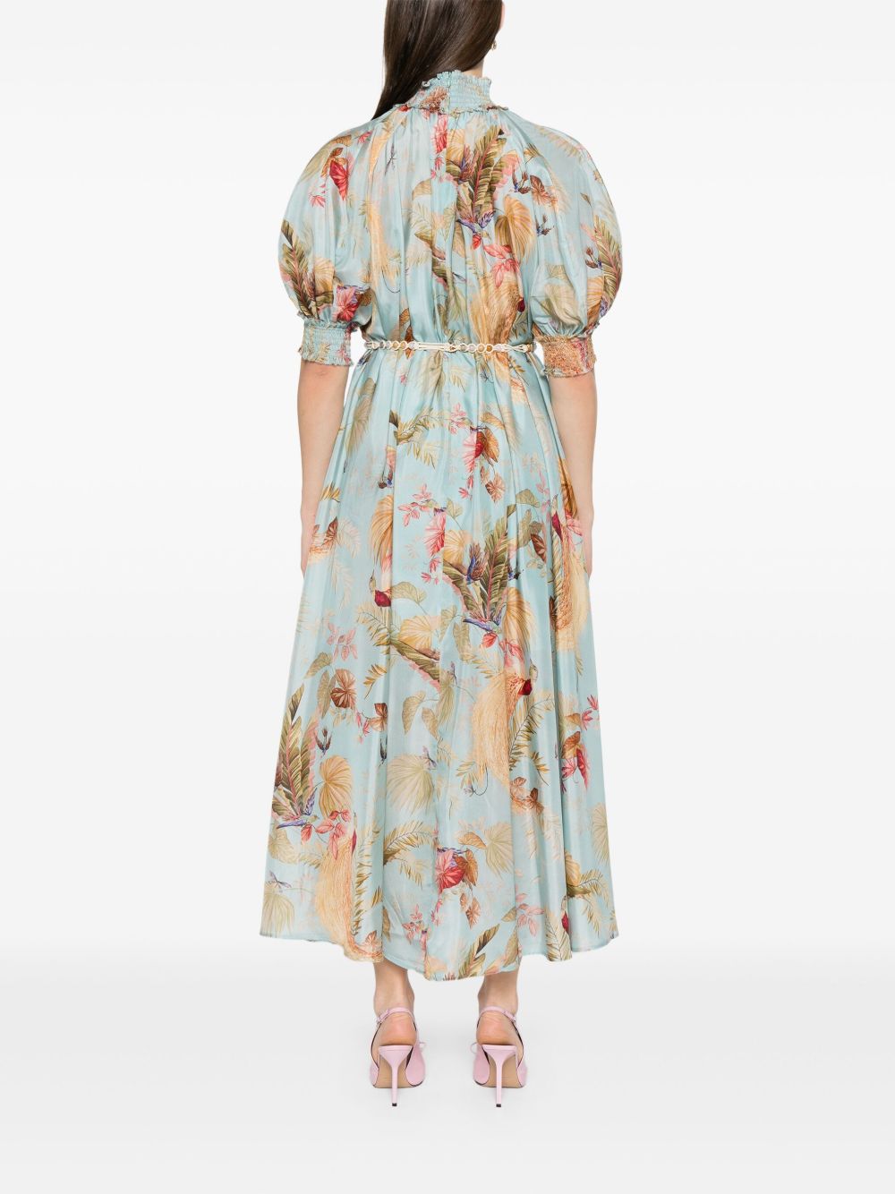 Abito a fiori ascension billow multicolore Zimmermann - donna 