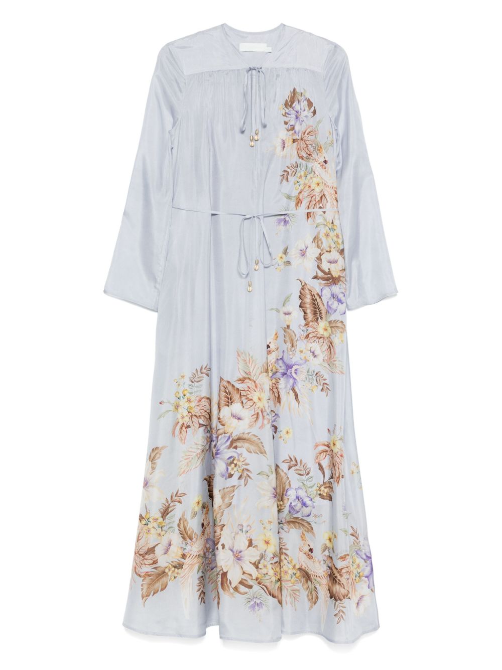 Abito lungo Coco Billow in azzurro Zimmermann - donna 
